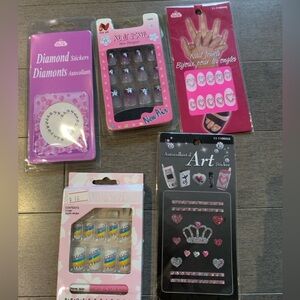 Colorful Nail Art Stickers Set